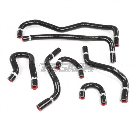 TEGIWA 7PC SILICONE COOLANT HOSE KIT HONDA INTEGRA TYPE R DC2 B18C B18C6 1 7pc black final 1