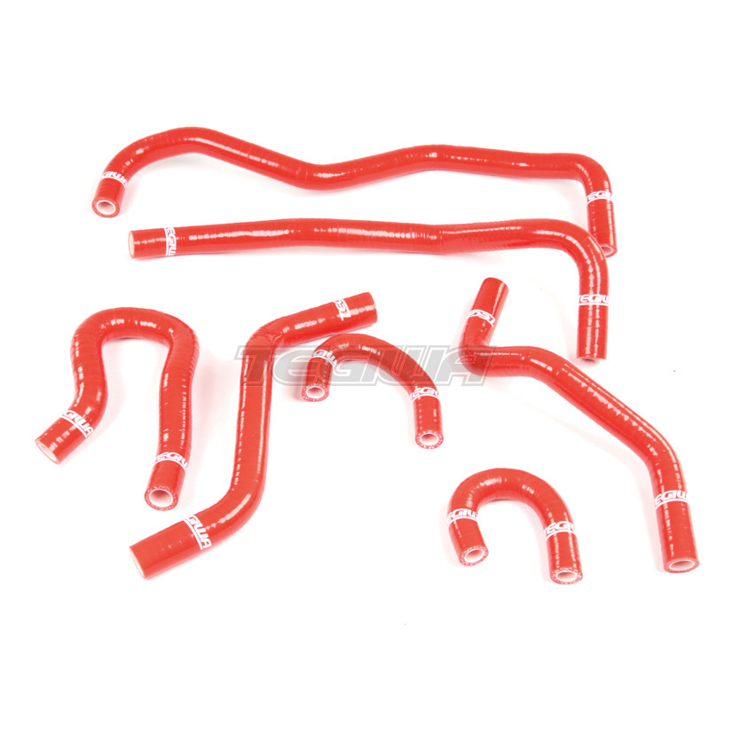 TEGIWA 7PC SILICONE COOLANT HOSE KIT HONDA INTEGRA TYPE R DC2 B18C B18C6 3 7pc red final 1