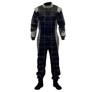 QSP Race Suit EN531 PLUS - black/gray - size 56