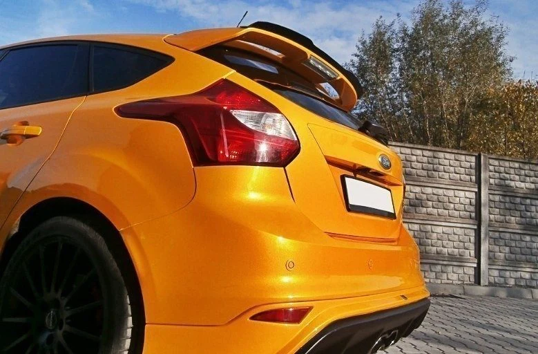 Maxton Design Ford Focus Mk3 ST Roof Spoiler Extension - Matt (2012-2014) 2 FO FO 3 ST CAP1 b