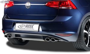 VW Golf 7 RDX Diffuser - R Quad Design