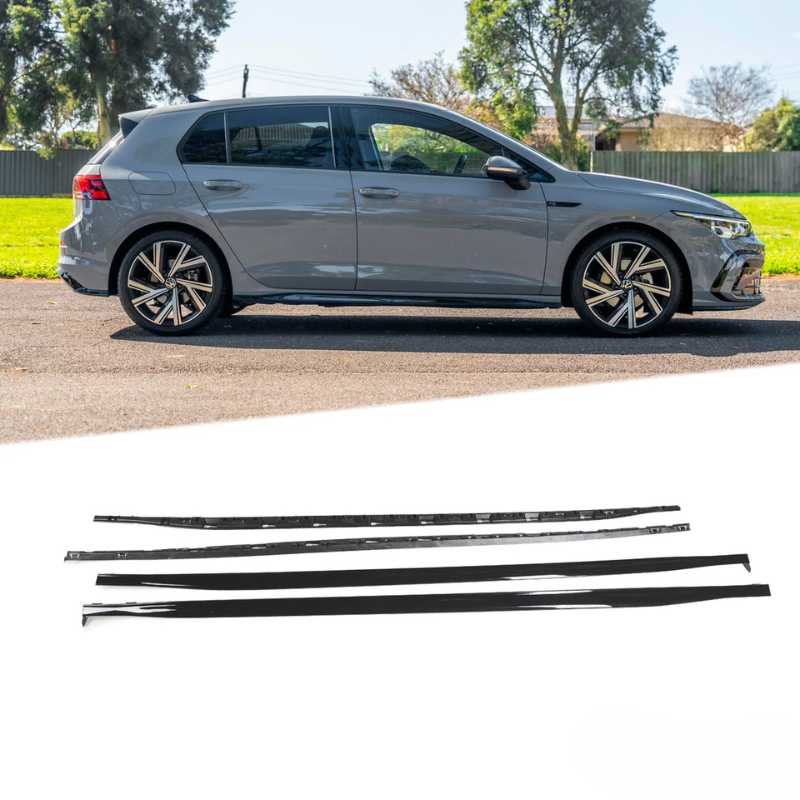 VW Golf 8 Side Skirts - R-Line Style 2 VW Golf 8 Side Skirts - R-Line Style - Image 2