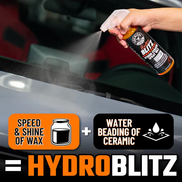 CHEMICAL GUYS - HydroBlitz Hybrid Ceramic Spray Wax (16oz/473ml) 5 CHEMICAL GUYS - HydroBlitz Hybrid Ceramic Spray Wax (16oz/473ml) - Image 5