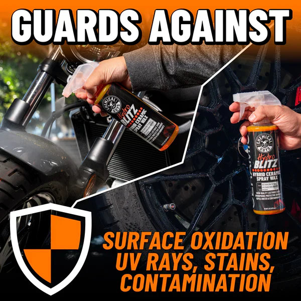 CHEMICAL GUYS - HydroBlitz Hybrid Ceramic Spray Wax (16oz/473ml) 7 CHEMICAL GUYS - HydroBlitz Hybrid Ceramic Spray Wax (16oz/473ml) - Image 7