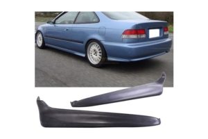 AERODYNAMICS - Honda Civic Rear Bumper Spats Mugen (EK 2/4 Door 1996-1998) 9 AERODYNAMICS - Honda Civic Rear Bumper Spats Mugen (EK 2/4 Door 1996-1998)
