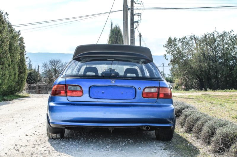 AERODYNAMICS - Honda Civic Spoiler Backyard Special ABS (1991-1996 3 Door) 5 ae sp cv923d bys a 4 1
