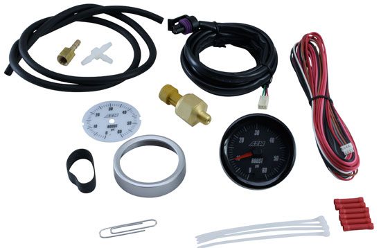 AEM Electronics Boost Gauge Analog Up To 4.1 BAR (Universal) 5 aem 30 5137 1 1