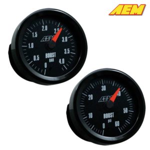 AEM Electronics Boost Gauge Analog  Up To 4.1 BAR (Universal)