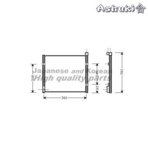 Ashuki Airco Radiator