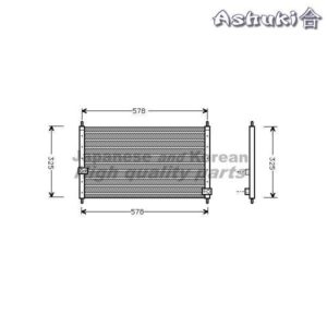 Ashuki Airco Radiator