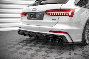 Maxton Design Audi A6 S-Line Rear Diffuser Quad - Gloss (C8 2018-2023) 11 Maxton Design Audi A6 S-Line Rear Diffuser Quad - Gloss (2018-2023)