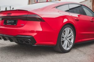 Maxton Design Audi A7 C8 Sline 17+ Rear Spats - Gloss Black (2017+) 9 Maxton Design Audi A7 C8 Sline 17+ Rear Spats - Gloss Black