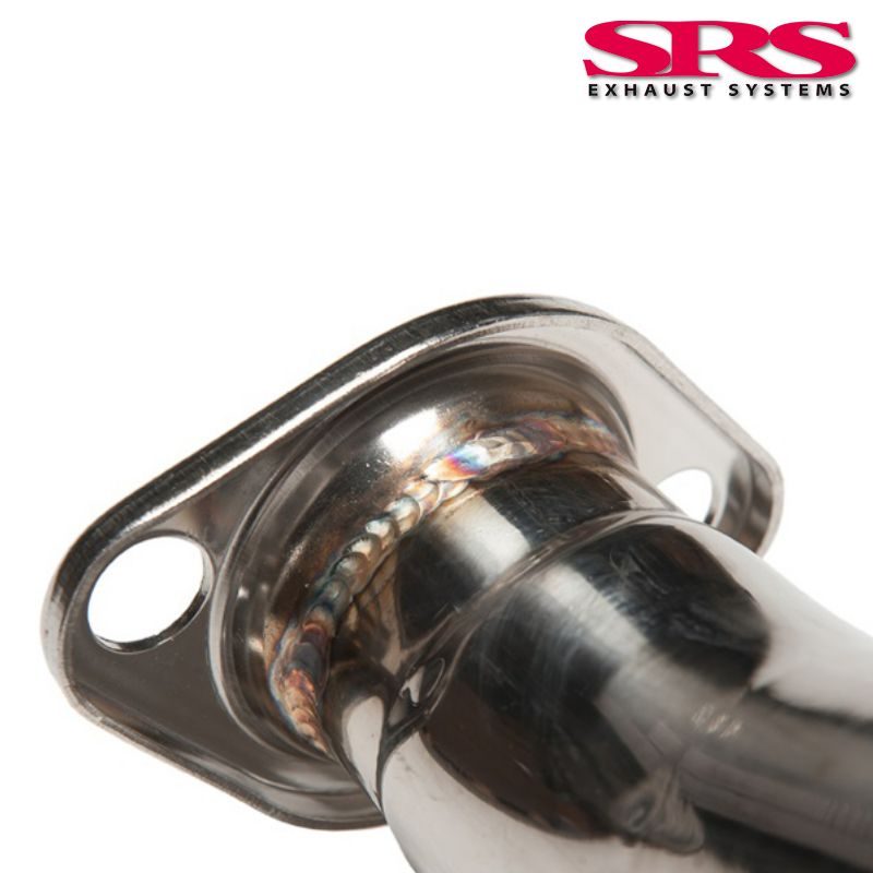 SR*S Axleback Exhaust Rear Section – Fits 2001-2005 Honda Civic EX DX LX, Single Exit
