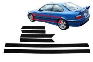 BMW 3 Series E36 Door Mouldings - M3 Design (1992-1998) 8 BMW 3 Series E36 Door Mouldings - M3 Design (1992-1998)