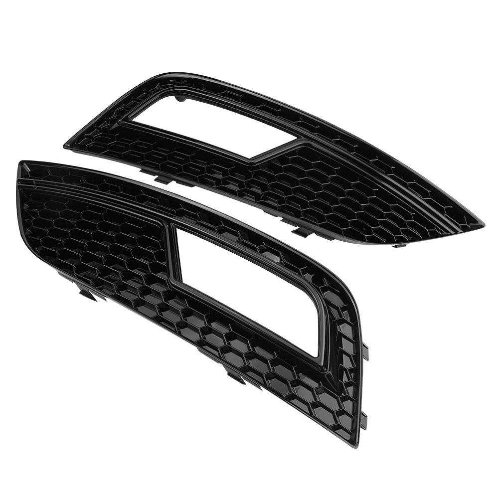 Audi A4 B8.5 Fog Grilles - RS4 Style (2011-2015) 2 b8.5 rs4 fog grilles