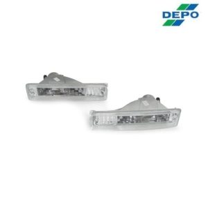 Depo Bumper Indicators Chrome (CRX 90-93)
