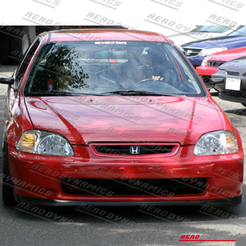 AERODYNAMICS - Honda Civic Bumperlip Front PU SiR (1995-1998) 3 bl cv96 sir f pu 3