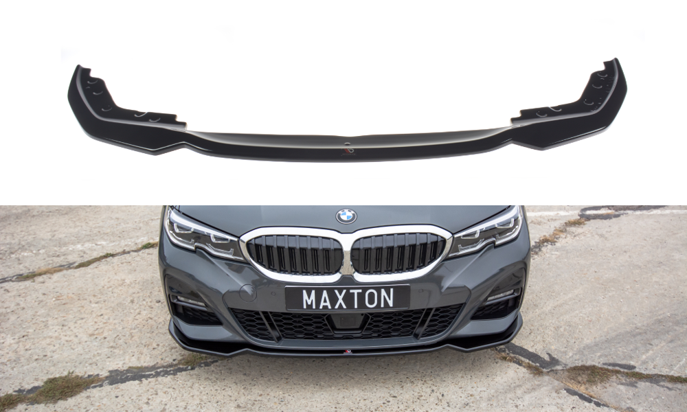 Maxton Design BMW 3 Series MSport Front Lip V.2 - Gloss (G20 2018-2022) 4 bm 3 20 mpack fd2g