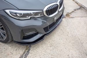 Maxton Design BMW 3 Series MSport Front Lip V.2 - Gloss (G20 2018-2022) 12 BMW 3 Series MSport Front Lip