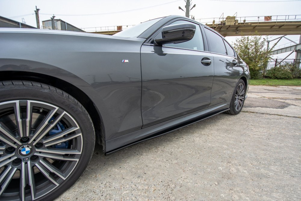 Maxton Design BMW 3 Series MSport Side Skirt Extensions - Gloss (G20 2018-2022) 3 bm 3 20 mpack sd1g d