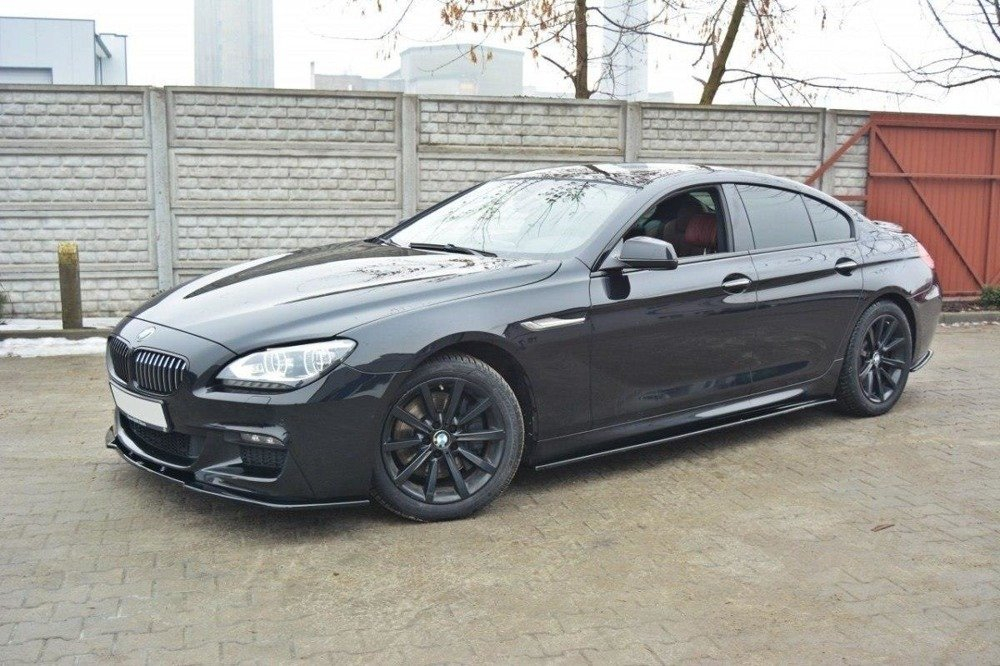 Maxton Design BMW 6 Series F06 MSport Gran Coupe Side Skirt Extensions - Gloss (2011-2015) 2 bm 6 06 gc m pack sd1g 3