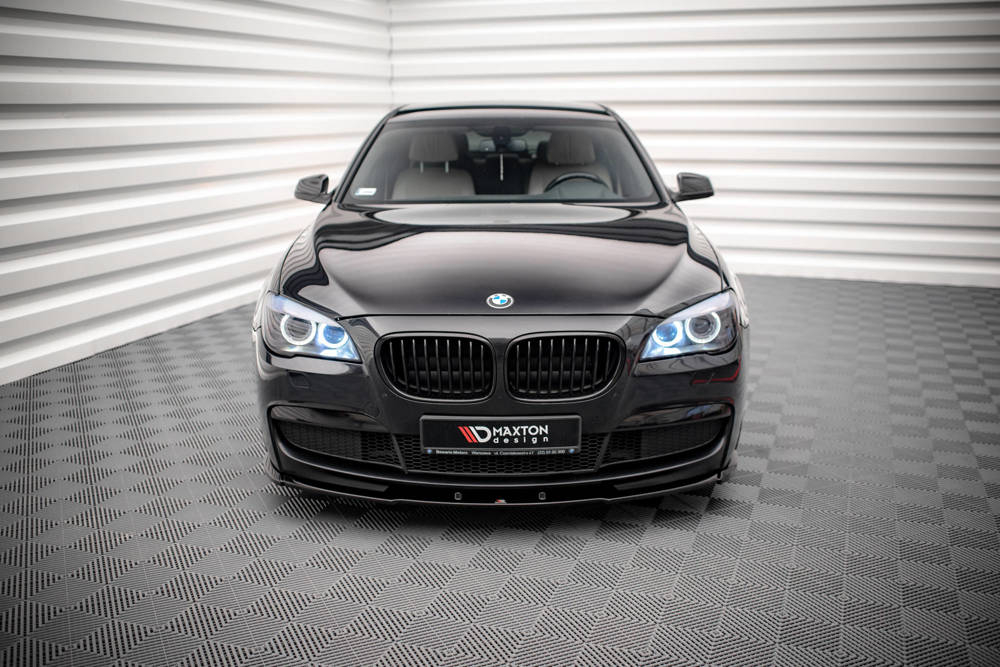Maxton Design BMW 7 Series F01 MSport Front Lip V1 - Gloss (2008-2013) 3 bm 7 01 mpack fd1g b