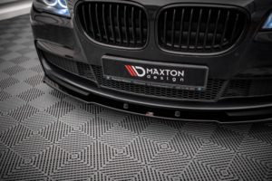 Maxton Design BMW 7 Series F01 MSport Front Lip V1 - Gloss (2008-2013) 7 BMW 7 Series F01 MSport Front Lip