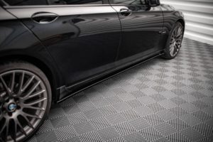 Maxton Design BMW 7 Series F01 MSport Side Skirt Extensions - Gloss (08-13) 9 BMW 7 Series F01 MSport Side Skirt Extensions
