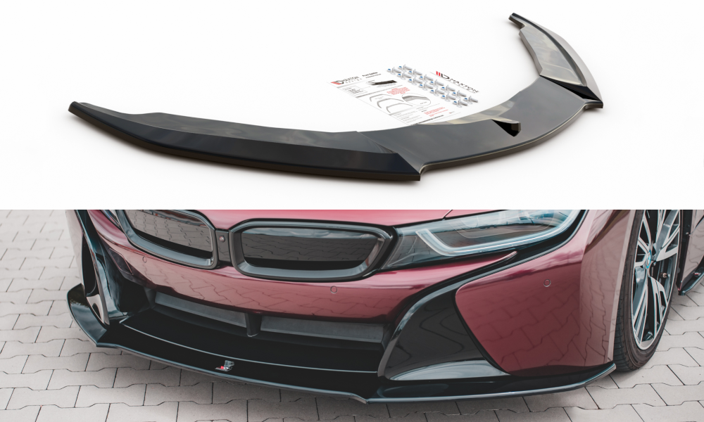 Maxton Design BMW I8 Front Lip - Gloss (2014-2020) 4 bm i8 1 fd1g