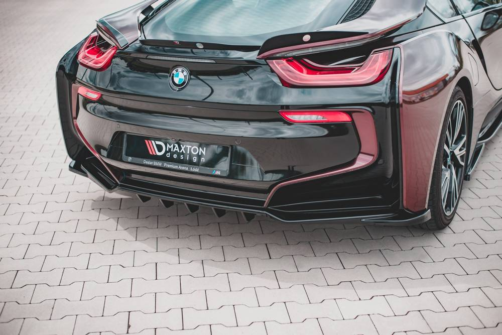 Maxton Design BMW i8 Rear Splitter - Gloss (2014-2020) 5 bm i8 1 rd1t rd2t