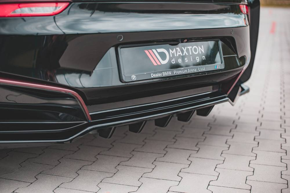 Maxton Design BMW i8 Rear Splitter - Gloss (2014-2020) 2 bm i8 1 rd1t rd2t b