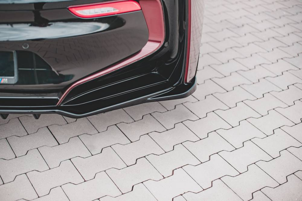 Maxton Design BMW i8 Rear Splitter - Gloss (2014-2020) 4 bm i8 1 rd1t rd2t c
