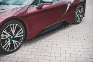 Maxton Design BMW i8 Side Skirt Extensions - Gloss (2014-2020) 14 BMW i8 Side Skirt Extensions