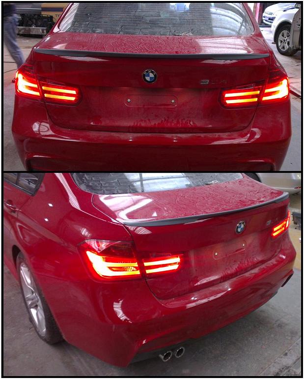 BMW 3 Series F30 Msport Conversion Kit (2011-2018) 6 bmw f30 m rear boot spoiler 5 3rd jan 2015