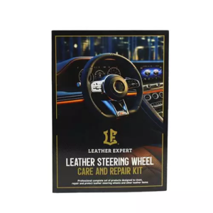 LEATHER EXPERT STEERING WHEEL REPAIR & CARE KIT 9 LEATHER EXPERT STEERING WHEEL REPAIR & CARE KIT