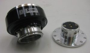 D1 Racing Spec Steering Wheel Quick-Release Ball-Lock System Silver (Universal) 9 d1 bls 2 5