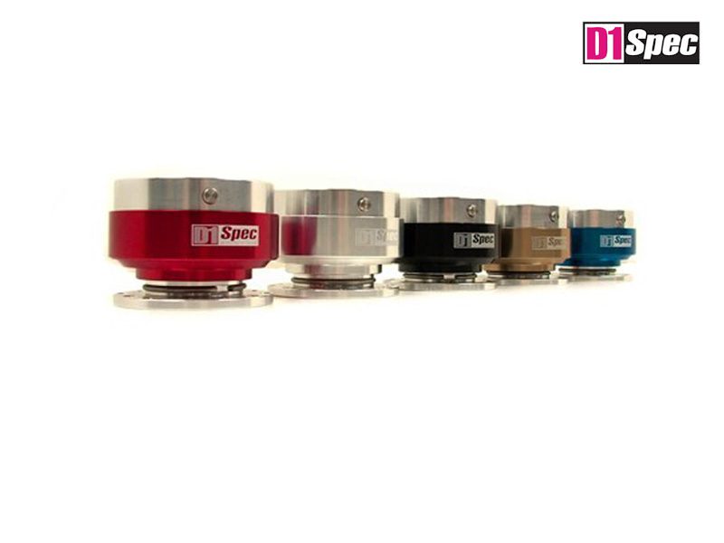 D1 Racing Spec Steering Wheel Quick-Release Ball-Lock System Blue (Universal) 3 d1 bls 5