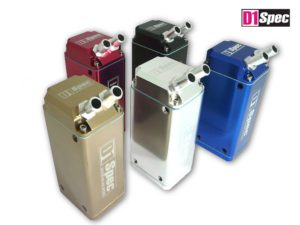 D1 Racing Spec Oil Catch Tank 15MM Titanium (Universal) 3 d1 oct 600 12