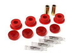 Energy Suspension Shock Upper & Lower Bushing Set Rear Red (16.8103R) (Civic/CRX 87-96/Del Sol/Integra 90-01) 3 en 16.8103r 1 1 2