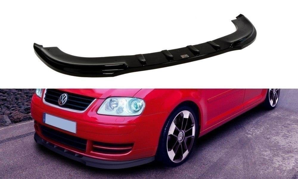 Maxton Design VW Touran Front Lip - Gloss (2003-2010) 1 VW-TOUR-1-FD1G