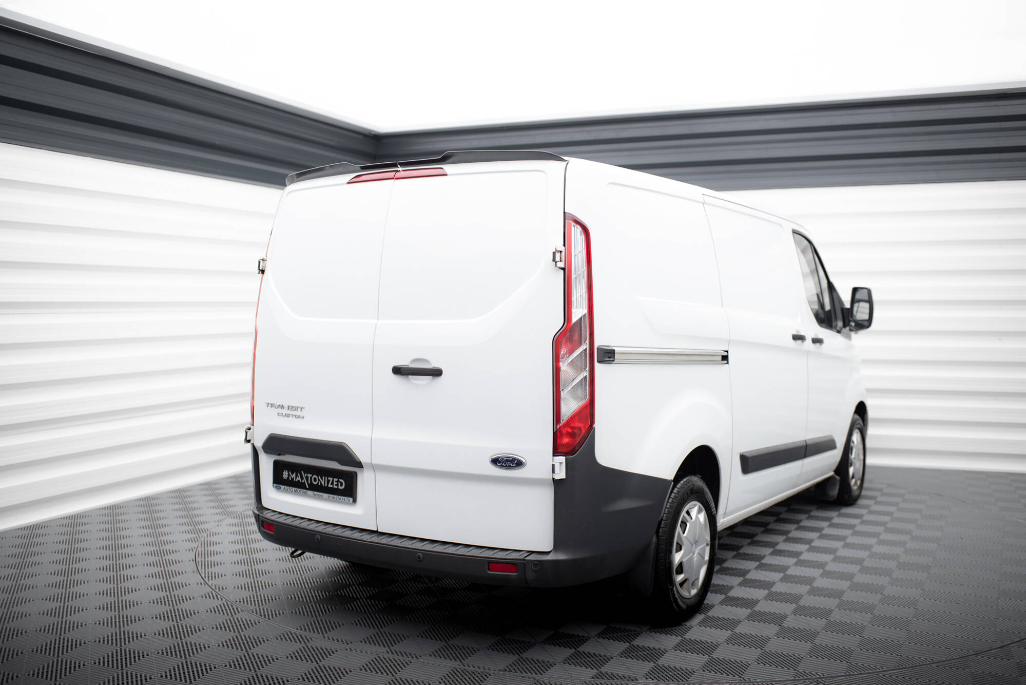 Maxton Design Ford Transit Custom Spoiler - Gloss (Mk1 Facelift 2017-2023) 8 Maxton Design Ford Transit Custom Spoiler - Gloss (Mk1 Facelift 2017-2023) - Image 8