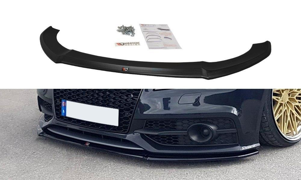 Maxton Design Audi A7 S-Line Front Lip V.1 - Gloss (C7 2010-2014) 1 Maxton Design Audi A7 S-Line Front Lip V.1 - Gloss (2010-2014)