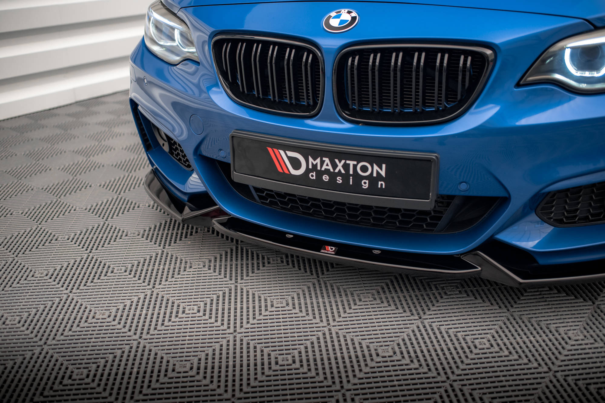 Maxton Design BMW 2-Series MSport Front Splitter V.2 - Gloss (F22 2013-2019) 5 eng pl front splitter v 2 bmw 2 m pack f22 16569 4