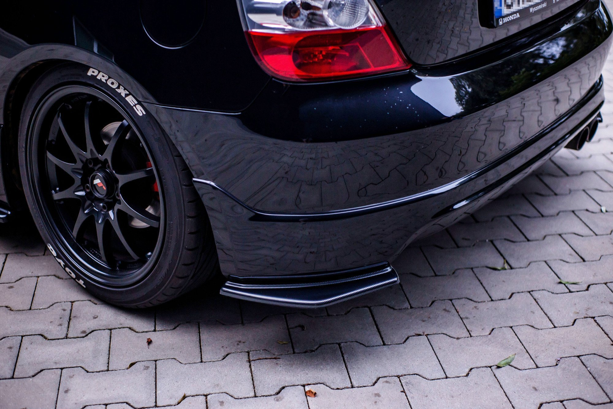 Maxton Design Honda Civic EP Type-R/S Rear Spats - Gloss (Mk7 2004-2006) 2 eng pl rear side splitters honda civic ep3 mk7 type r s facelift 6795 4
