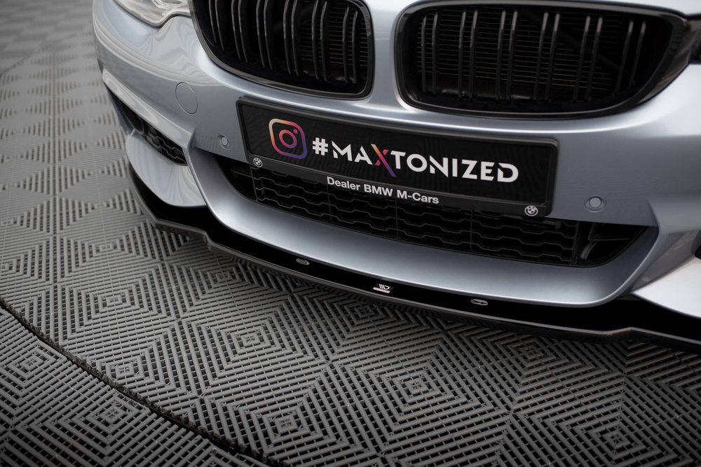 Maxton Design BMW 4-Series F32/F36 MSport Front Lip V.1 - Gloss (2013-2020) 5 Maxton Design BMW 4-Series F32/F36 MSport Front Lip V.1 - Gloss (2013-2020) - Image 5