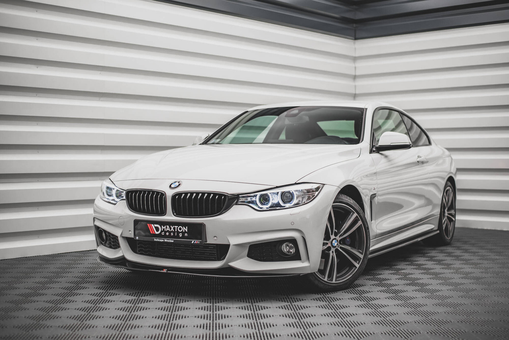 Maxton Design BMW 4 Series F32 MSport Front Lip V.2 - Gloss (2013-2020) 6 Maxton Design BMW 4 Series F32 MSport Front Lip V.2 - Gloss (2013-2020) - Image 6