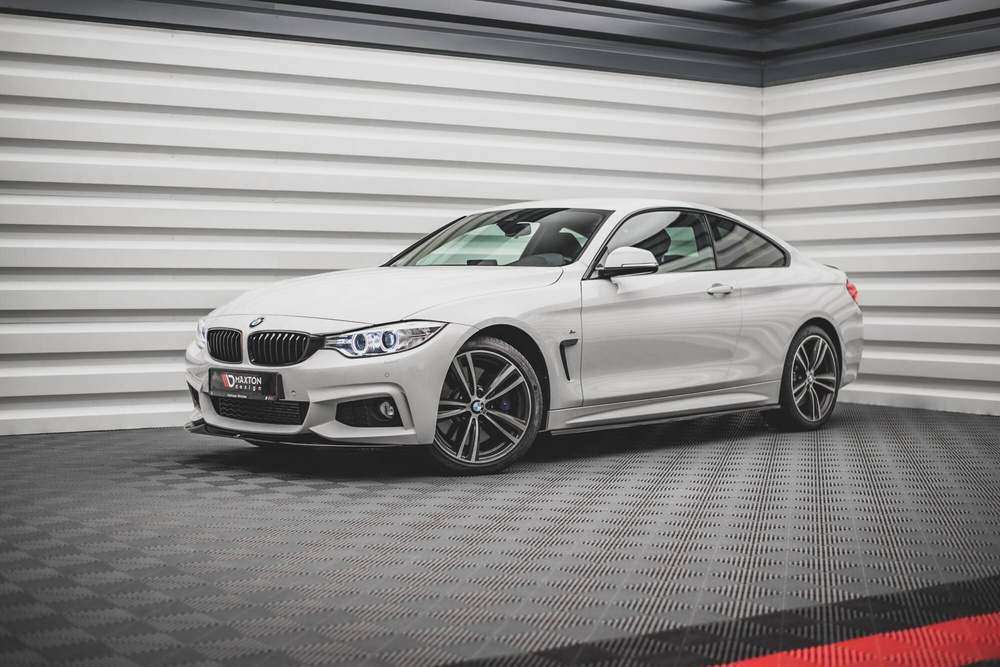 Maxton Design BMW 4 Series F32 MSport Front Lip V.2 - Gloss (2013-2020) 4 Maxton Design BMW 4 Series F32 MSport Front Lip V.2 - Gloss (2013-2020) - Image 4
