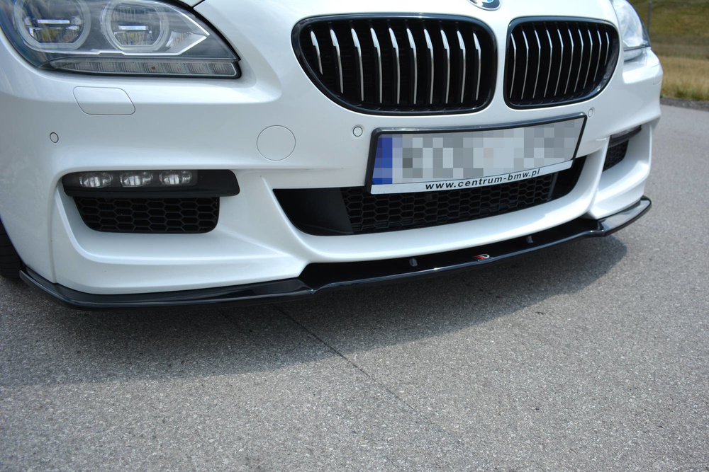 Maxton Design BMW 6 Series F06 MSport Gran Coupe Front Lip - Gloss (2011-2015) 4 Maxton Design BMW 6 Series F06 MSport Gran Coupe Front Lip - Gloss (2011-2015) - Image 4