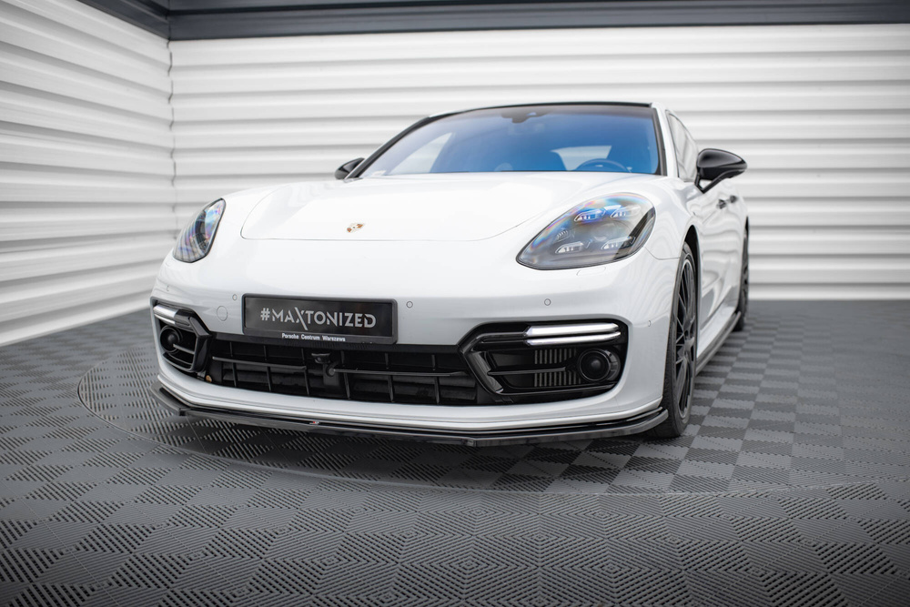 Maxton Design Porsche Panamera GTS 971 Front Splitter - Gloss (2019+) 8 Maxton Design Porsche Panamera GTS 971 Front Splitter - Gloss (2019+) - Image 8