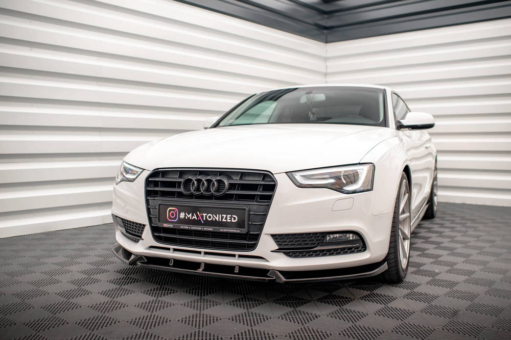Maxton Design Audi A5 Coupe Front Lip V.1 - Gloss (8T Facelift 2011-2016) 6 Maxton Design Audi A5 Coupe Front Lip V.1 - Gloss (8T Facelift 2011-2016) - Image 6